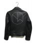 UNDERCOVER (アンダーカバー) NEW WARRIORS LEATHER JACKET ブラック サイズ:1：39000円