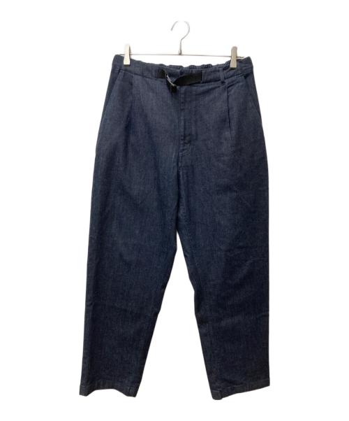 GOLDWIN（ゴールドウイン）GOLDWIN (ゴールドウイン) ONE TUCK TAPERED STRETCH DENIM PANTS　GL70170P インディゴ サイズ:Sの古着・服飾アイテム