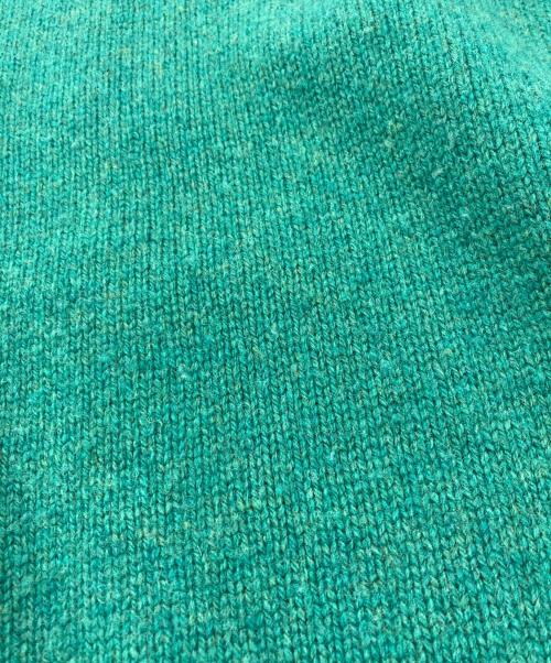 H BEAUTY&YOUTH（エイチ ビューティー&ユース）H BEAUTY&YOUTH (エイチ ビューティー&ユース) 5GAUGE CLASSIC WOOL BALLOON KNIT 1426-105-3820 グリーン サイズ:Sの古着・服飾アイテム