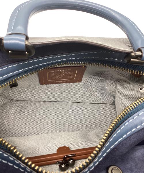 COACH（コーチ）COACH (コーチ) 2WAYバッグ グレーの古着・服飾アイテム