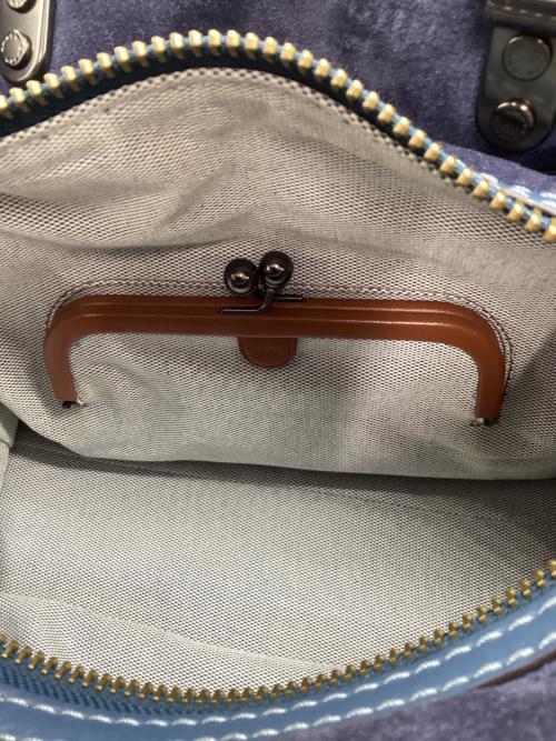 COACH（コーチ）COACH (コーチ) 2WAYバッグ グレーの古着・服飾アイテム