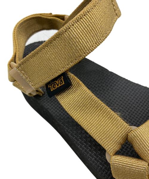 TEVA（テバ）TEVA (テバ) FLATFORM UNIVERSAL ゴールド サイズ:23cmの古着・服飾アイテム