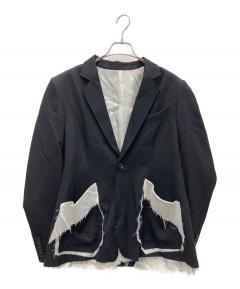 中古・古着通販】ETHOSENS (エトセンス) Rhombus 3collar jaket