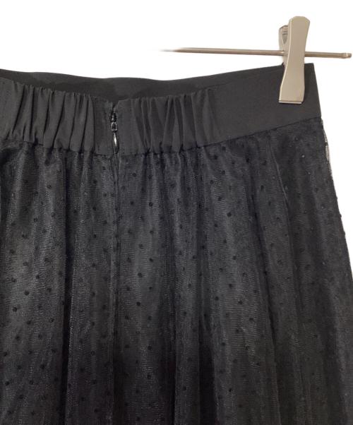 ARPEGE STORY（アルページュストーリー）ARPEGE STORY (アルページュストーリー) チュール重ねスカート ブラックの古着・服飾アイテム