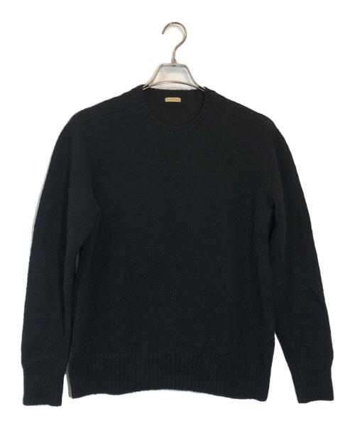 The shepherd UNDERCOVER（ザシェパード アンダーカバー）the shepherd UNDERCOVER (ザシェパード アンダーカバー) ローゲージラグランクルーネックニット ブラック サイズ:SIZE 3の古着・服飾アイテム