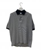 nonnativeノンネイティブ）の古着「CLERK S/S POLO SHIRT C/L」｜ホワイト×ブラック