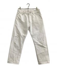Ron Herman（ロンハーマン）の古着「Off White Slim Straight Fit Denim Pants」｜ホワイト