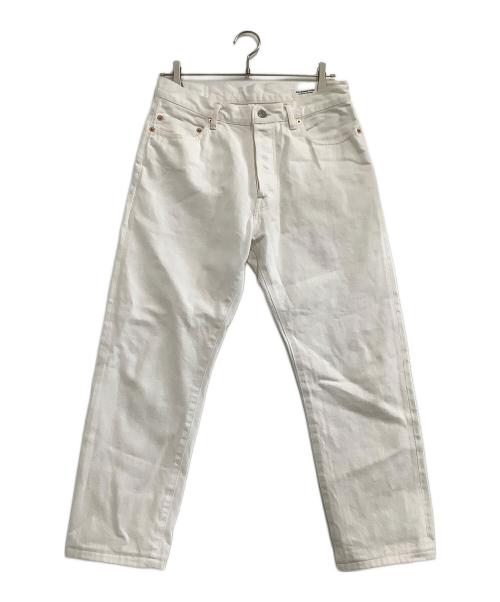 Ron Herman（ロンハーマン）Ron Herman (ロンハーマン) Off White Slim Straight Fit Denim Pants ホワイト サイズ:32の古着・服飾アイテム