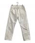 Ron Herman（ロンハーマン）の古着「Off White Slim Straight Fit Denim Pants」｜ホワイト