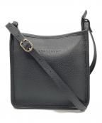 LONGCHAMPロンシャン）の古着「ル フローネ ジップクロスボディバッグS」｜ブラック