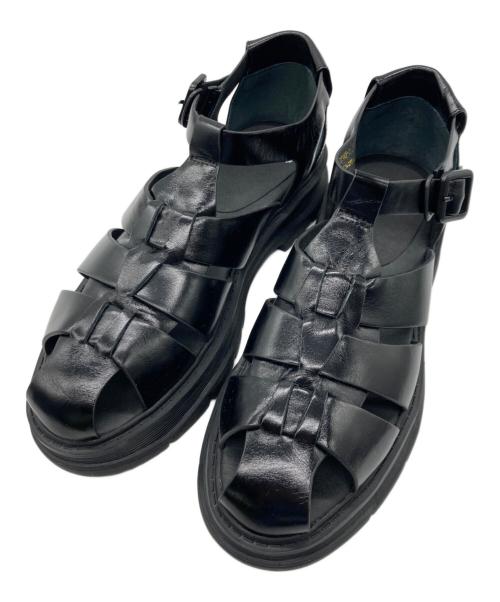 MANA（マナ）MANA (マナ) グルカストラップサンダル　531148-1 ブラック サイズ:37の古着・服飾アイテム