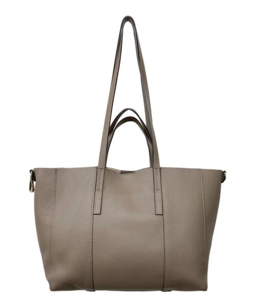 GIANNI CHIARINI（ジャンニ キアリーニ）GIANNI CHIARINI (ジャンニ キアリーニ) SUPERLIGHT トートバッグ チャコールグレーの古着・服飾アイテム