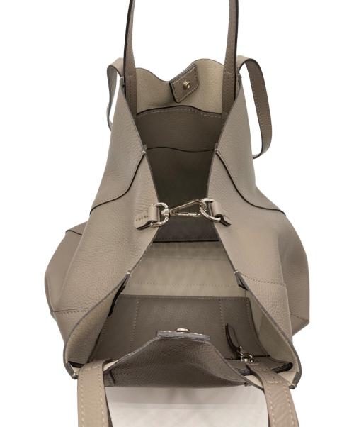 GIANNI CHIARINI（ジャンニ キアリーニ）GIANNI CHIARINI (ジャンニ キアリーニ) SUPERLIGHT トートバッグ チャコールグレーの古着・服飾アイテム