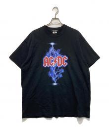 JUNYA WATANABE COMME des GARCONS（(ジュンヤワタナベ コムデギャルソン）の古着「AC/DC LOGO PRINT T-SHIRT」｜ブラック