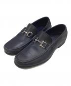 Salvatore Ferragamoサルヴァトーレ フェラガモ）の古着「ガンチーニローファー」｜ネイビー