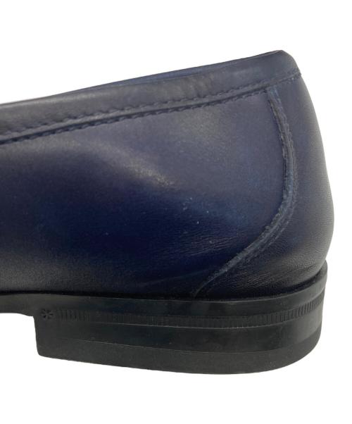 Salvatore Ferragamo（サルヴァトーレ フェラガモ）Salvatore Ferragamo (サルヴァトーレ フェラガモ) ガンチーニローファー ネイビー サイズ:8の古着・服飾アイテム