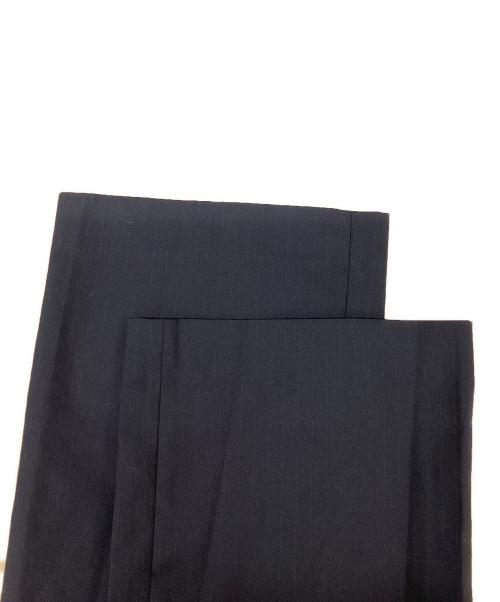 ISSEY MIYAKE FETE（イッセイミヤケフェット）ISSEY MIYAKE FETE (イッセイミヤケフェット) ウールストライプパンツ ブラック サイズ:2の古着・服飾アイテム