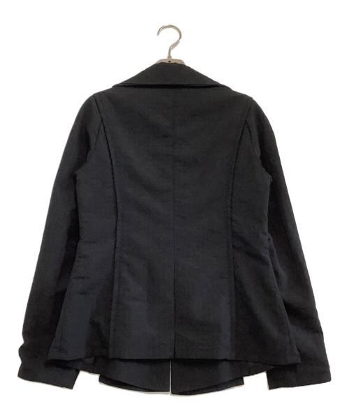 ISSEY MIYAKE FETE（イッセイミヤケフェット）ISSEY MIYAKE FETE (イッセイミヤケフェット) ドットジャガードジャケット ブラック サイズ:2の古着・服飾アイテム