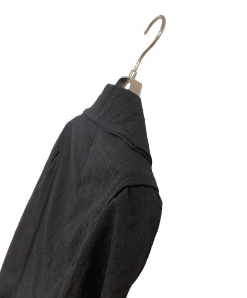 ISSEY MIYAKE FETE（イッセイミヤケフェット）ISSEY MIYAKE FETE (イッセイミヤケフェット) ドットジャガードジャケット ブラック サイズ:2の古着・服飾アイテム