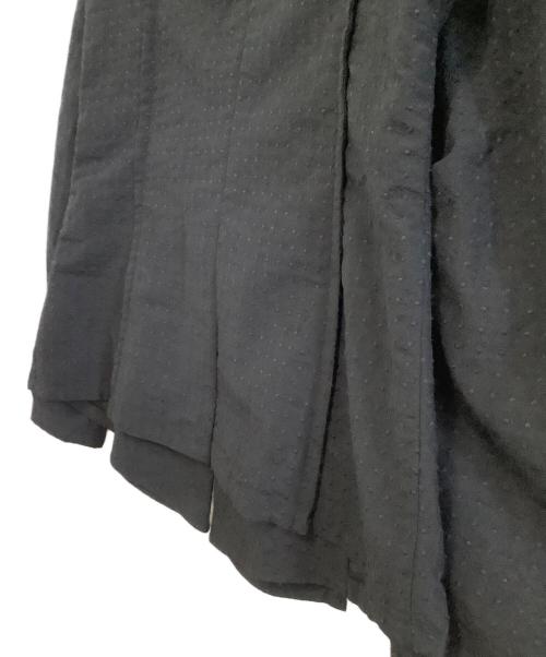 ISSEY MIYAKE FETE（イッセイミヤケフェット）ISSEY MIYAKE FETE (イッセイミヤケフェット) ドットジャガードジャケット ブラック サイズ:2の古着・服飾アイテム