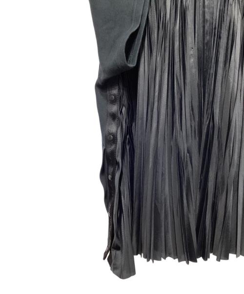 NIKE（ナイキ）NIKE (ナイキ) sacai (サカイ) プリーツカットソー ネイビー サイズ:Lの古着・服飾アイテム