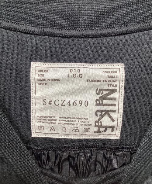 NIKE（ナイキ）NIKE (ナイキ) sacai (サカイ) プリーツカットソー ネイビー サイズ:Lの古着・服飾アイテム