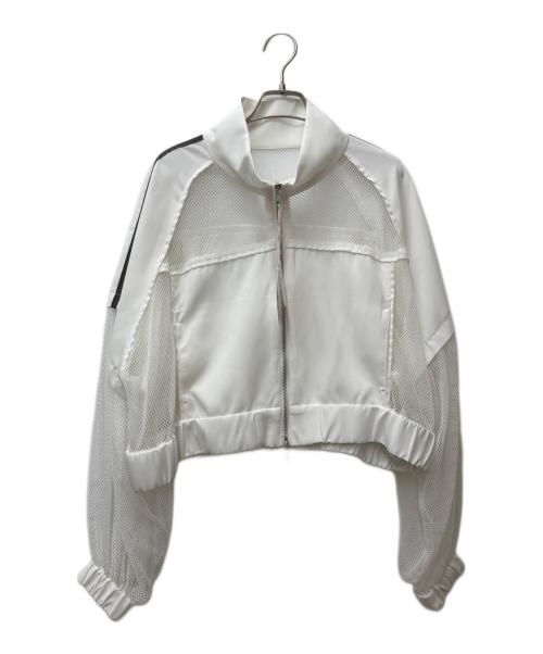 HARE（ハレ）HARE (ハレ) メッシュキリカエトラックジャケット HAL07352AD ホワイト サイズ:F 未使用品の古着・服飾アイテム