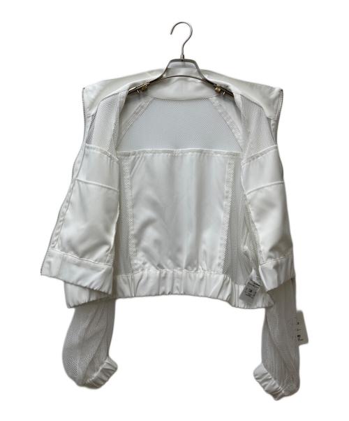 HARE（ハレ）HARE (ハレ) メッシュキリカエトラックジャケット HAL07352AD ホワイト サイズ:F 未使用品の古着・服飾アイテム