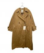 ZARA×STUDIO NICHOLSONザラ×スタジオ ニコルソン）の古着「オーバーサイズトレンチコート 2012/722/049」｜キャメル