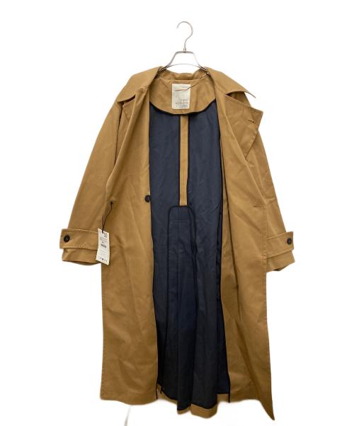 ZARA（ザラ）ZARA (ザラ) STUDIO NICHOLSON (スタジオ ニコルソン) オーバーサイズトレンチコート 2012/722/049 キャメル サイズ:XS-Sの古着・服飾アイテム