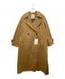 ZARA（ザラ）の古着「オーバーサイズトレンチコート 2012/722/049」｜キャメル