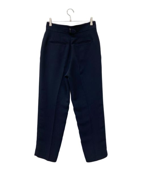 uncrave（アンクレイヴ）uncrave (アンクレイヴ) ウォッシャブル ダブルクロス テーパードパンツ ネイビー サイズ:3の古着・服飾アイテム