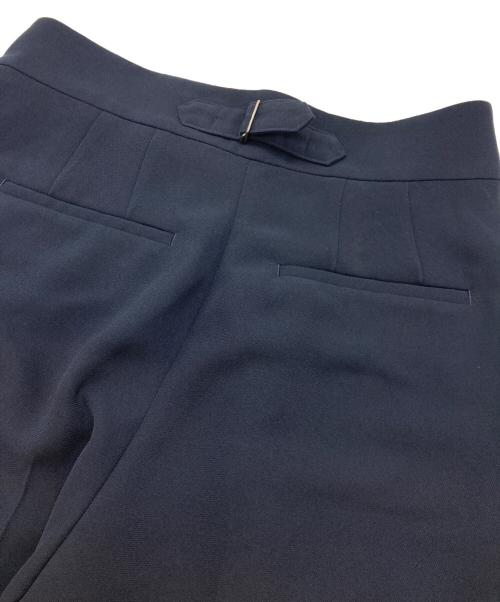 uncrave（アンクレイヴ）uncrave (アンクレイヴ) ウォッシャブル ダブルクロス テーパードパンツ ネイビー サイズ:3の古着・服飾アイテム