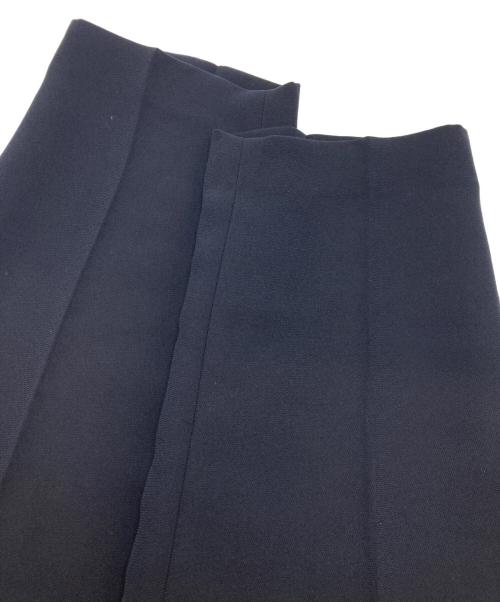 uncrave（アンクレイヴ）uncrave (アンクレイヴ) ウォッシャブル ダブルクロス テーパードパンツ ネイビー サイズ:3の古着・服飾アイテム