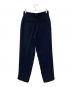 uncrave (アンクレイヴ) ウォッシャブル ダブルクロス テーパードパンツ ネイビー サイズ:3：3000円