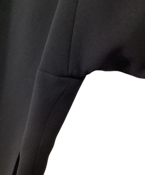 uncrave（アンクレイヴ）uncrave (アンクレイヴ) ウォッシャブル ダブルクロス テーパードパンツ ブラック サイズ:3 未使用品の古着・服飾アイテム