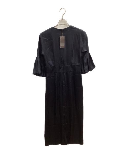 Demi-Luxe Beams（デミルクス ビームス）Demi-Luxe Beams (デミルクス ビームス) ボリュームスリーブ ワンピース ネイビー サイズ:SIZE 38 未使用品の古着・服飾アイテム