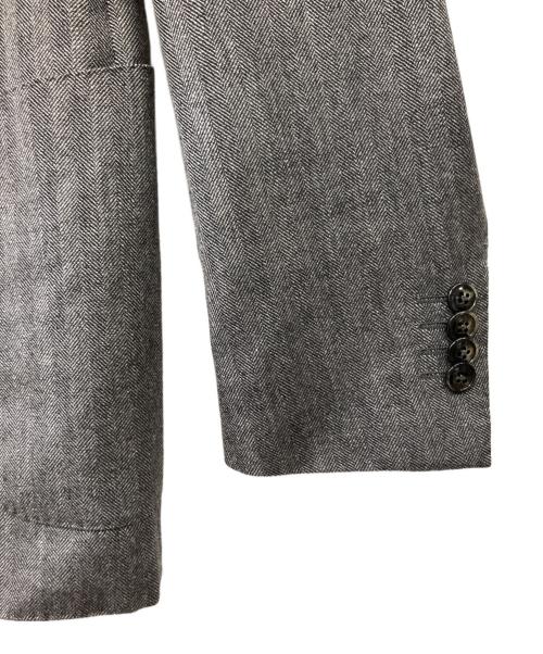 BARBA（バルバ）BARBA (バルバ) シルクカシミヤ3Bジャケット グレー サイズ:48の古着・服飾アイテム