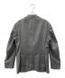 BARBA (バルバ) シルクカシミヤ3Bジャケット グレー サイズ:48：13000円
