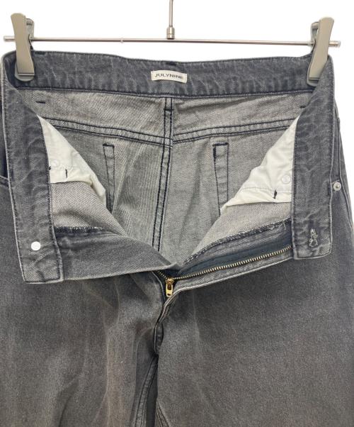 JULY NINE（ジュライナイン）JULY NINE (ジュライナイン) デニムパンツ グレー サイズ:Mの古着・服飾アイテム