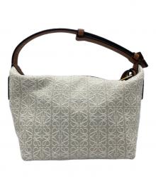 LOEWE（ロエベ）の古着「ハンドバッグ」｜ベージュ×ブラウン