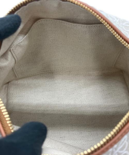 LOEWE（ロエベ）LOEWE (ロエベ) ハンドバッグ ベージュ×ブラウンの古着・服飾アイテム