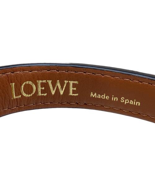 LOEWE（ロエベ）LOEWE (ロエベ) ハンドバッグ ベージュ×ブラウンの古着・服飾アイテム