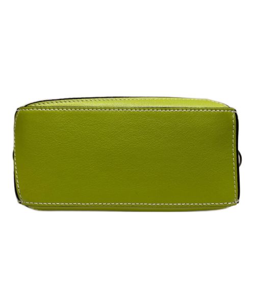 LOEWE（ロエベ）LOEWE (ロエベ) STUDIO GHIBLI (スタジオジブリ) パズルバッグ　ミニ ホワイト×グリーン サイズ:ミニの古着・服飾アイテム