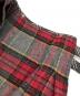 中古・古着 Vivienne Westwood RED LABEL (ヴィヴィアンウエストウッドレッドレーベル) ベルテッドウールラップチェックスカート レッド サイズ:1：6000円