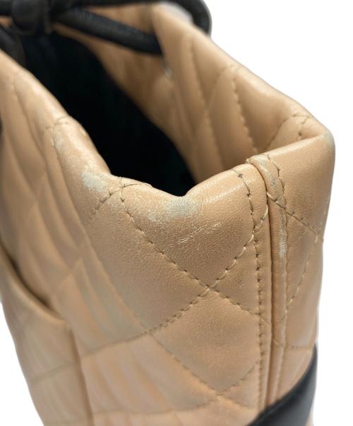 CHANEL（シャネル）CHANEL (シャネル) カンボン/トートバッグ ベージュ×ブラック サイズ:-の古着・服飾アイテム