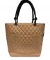 CHANEL (シャネル) カンボン/トートバッグ ベージュ×ブラック サイズ:-：104000円