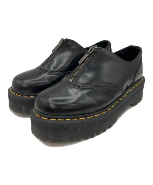 Dr.Martens（ドクターマーチン）Dr.Martens (ドクターマーチン) AURIAN II QUAD ZIP SHOE ブラック サイズ:6の古着・服飾アイテム