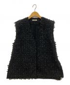 Brown&Streetブラウンアンドストリート）の古着「リボンベスト」｜ブラック