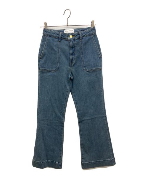 Tu es mon TRESOR（トゥ エ モン トレゾア）Tu es mon TRESOR (トゥ エ モン トレゾア) デニムパンツ ブルー サイズ:25の古着・服飾アイテム